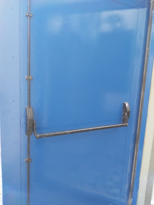 Porta Atenuação de Ruído – Barreira acústica - ETD DONA BENTA. Cliente: CPFL; EDP BANDEIRANTE e MONTELBRAS ENGENHARIA